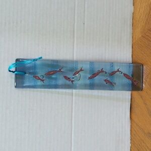 Unbranded Handpainted Fish Wall Hanging - Heavy